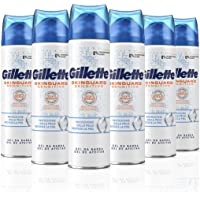 Los mejores  - Gillette SkinGuard Espuma de Afeitar Hombre- 200 ml- Pack de 6
